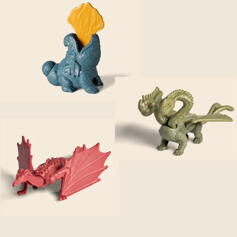 How To Train Your Dragon Burger King Kids Meal Toy Meatlug Barf&Belch Hookfang